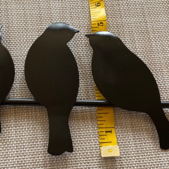 Farmhouse Metal Bird Cutout Birds on Branch Wire Art, Wall Decor - Picture 13 of 14
